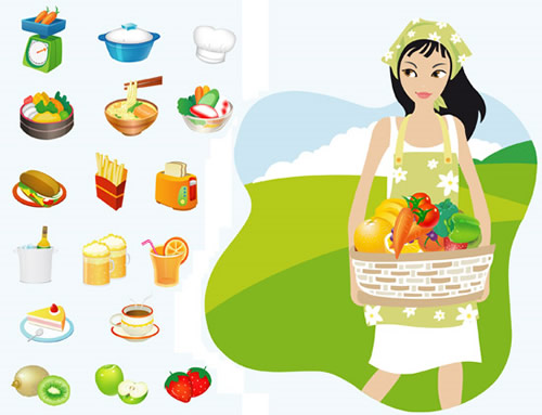 Que forman parte una balanceada de alimentos dieta